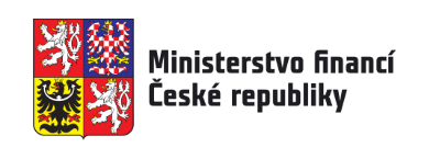 Ministerstvo financí logo, na hlavní stránku